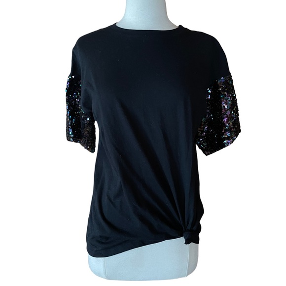 NWOT Wild Fable Sequin T-Shirt - Picture 1 of 7